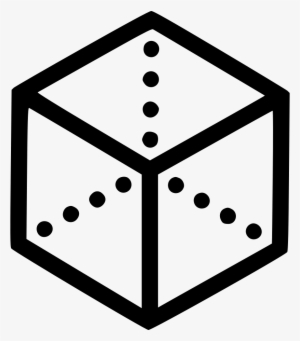 Cube Design Box Transparent Creative Comments - Product Box Icon