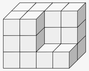 Building Transparent Cube - Vector Graphics