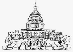 Washington Dc Capitol Build - Us Capitol Clip Art