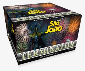 01 Torta De Fogos Terminator - Fireworks