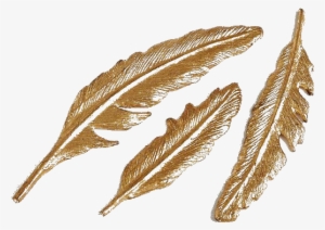 decor/home accents - gold cast iron decorative feather willa arlo interiors