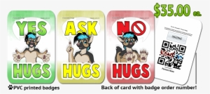 Fursonalert™ - Hug Badges