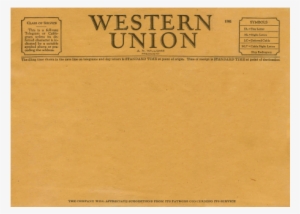 Western Union Png Download - Ww2 Western Union Telegraph