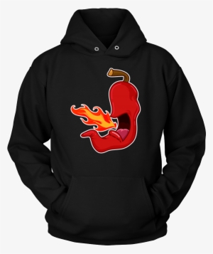 Chili Pepper Breathing Fire, Funny Hot Food Sauce Hoodie - Don't Always Enjoy Being A Retired Nurse