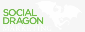 Social Media Marketing - White Dragon Png Logo