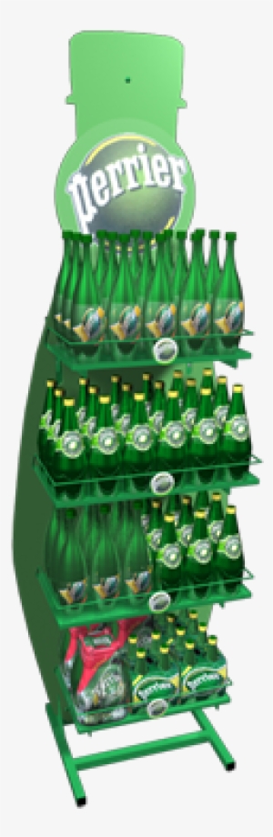 Perrier One Liter Bottle Display - Lingo Manufacturing Company, Inc.