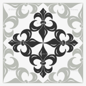 Fleur De Lis Pattern - Wallpaper