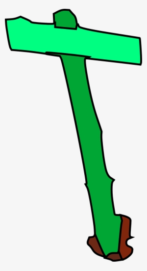 Vector - Green Signpost