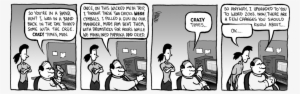 "office Guy Was In A Band" - Office Comic Strip