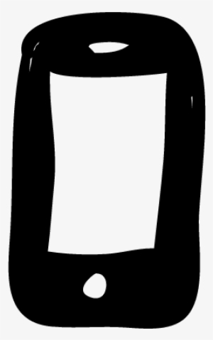 Smartphone With Blank Screen Vector - Mobile Phone