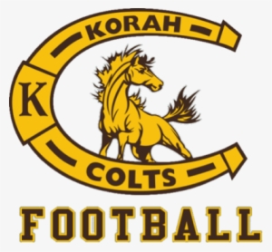 While Both The Junior And Senior Korah Colts Football - Sault Ste Marie Highschool Logos