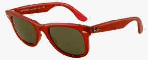 Ray Ban Rb2140 Original Wayfarer Matte Red Sunglasses - Ray Ban Wayfarer Black