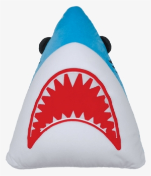 Iscream Shark Attack! Embroidered Fleece 20" X 18"