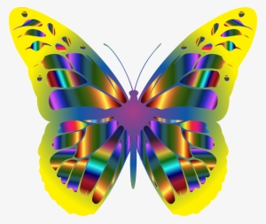 This Free Icons Png Design Of Iridescent Monarch Butterfly