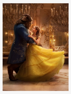Dan Stevens As The Beast And Emma Watson As Belle In - Beauty And The Beast Movie 2017