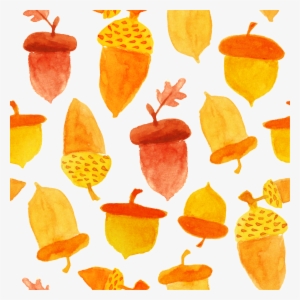 Creative Persimmon Design Background - Watercolor Painting