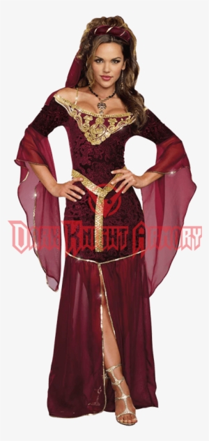 Meval Enchantress Womens Costume Dg 9842 By Dark Knight - Medieval Women's Costume