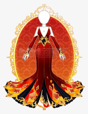 Blazing Enchantress Outfit R246 - Illustration