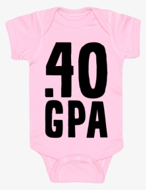 40 Gpa Baby Onesy - T-shirt
