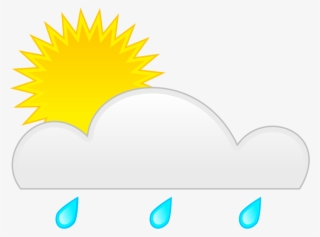 How To Set Use Sun Rain Clipart - Sun And Rain
