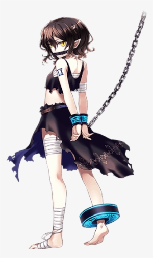 Enra Transparent - Anime Girl With Shackle