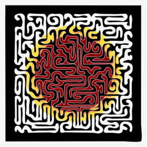 This Free Clip Arts Design Of Muster 52c Maze With - Clip Art