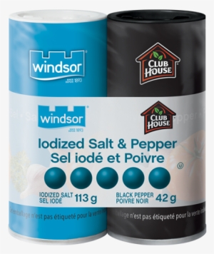 Windsor ® Iodized Salt & Club House Pepper - Club House