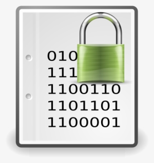 Green Lock Encryption Clip Art At Clker - Encrypted Clipart