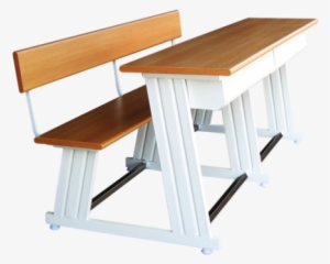 Three Seater Student Desk With Joint - 4 Seater Student Desk