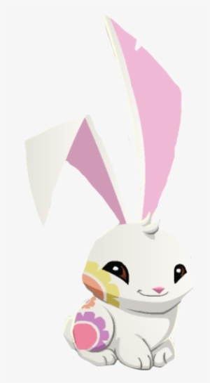 Glitched Flower Bunny - Animal Jam Graphic Bunny