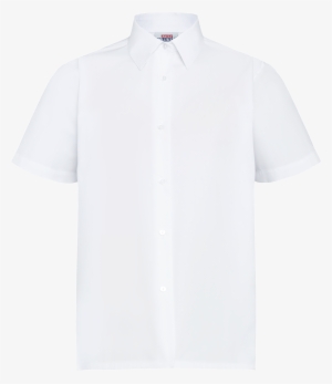 White School Blouse - Polo Shirt Black And White