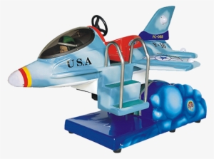 F16 Fighter Plane - Kiddie Rides Barron Games