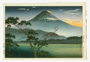 Fuji From Lake Sai - Collector's Value Guide To Japanese Woodblock Prints