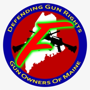 F - Gun Owners Of Maine Logo