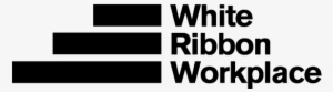White Ribbon Workplace Logo - White Ribbon