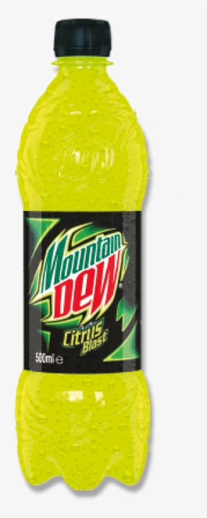 Mountain Dew Energy Drink 500ml Transparent PNG - 290x547 - Free ...