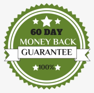 You're Protected With Our 60 Day 100% Money Back Guarantee - Label