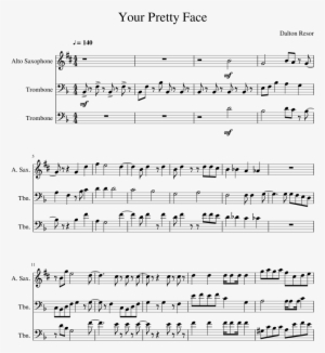 Your Pretty Face Sheet Music Composed By Dalton Resor - Espn Tuba Sheet Music