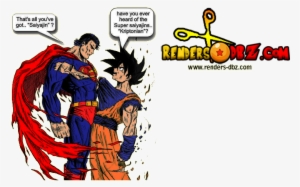 Goku Superman Fight - Have You Heard Of Super Saiyan