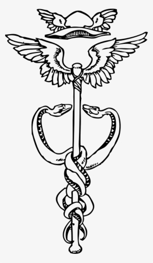 Emblem Medical Caduceus - Caduceus Png