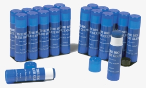 Big Blue Visible Glue Sticks - Blue Glue