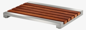The Brooklyn Collection Teak/stainless Steel Trim Mat - Conair - Con08 - Conair Con08 The Brooklyn Collection