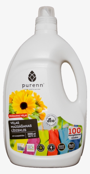Purenn Liquid Detergent For Colored Laundry With Calendula - Laundry Detergent