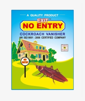 No Entry Product-cockroach Control - No Entry For Cockroach