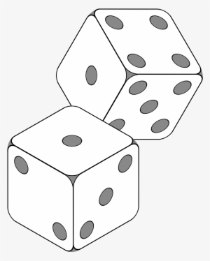 Dice Clipart Black Background