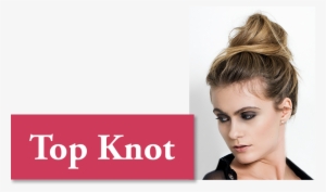 Try A Simple Messy Top Knot Flip Your Head Over And - Eye Liner