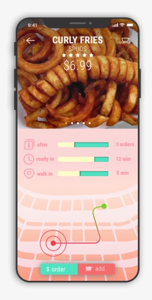 Decide What You Want To Order After Looking At The - Curly Fries