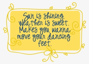 Click To Download Yellow Png Version - Bob Marley Sun Is Shining Lyrics