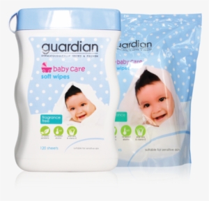 Guardian Baby Wipes Fragrance Free 120 Sheets 100 Sheets - Pharmacy