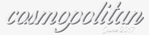Cosmopolitan Magazine - Calligraphy